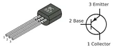 5 adet BC 557 PNP Transistör thumbnail 2