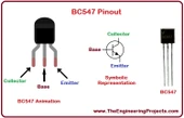 5 adet BC 547 NPN Transistör thumbnail 1