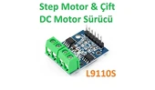 L9110S DC Motor Sürücü Modülü thumbnail 1