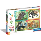 Clementoni Baby Cuddles Puzzle 4 in1 thumbnail 1