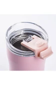 Tantitoni 024-01-PEMBE ÇİFT KATMANLI PASLANMAZ ÇELİK TERMOS BARDAK 350ML thumbnail 2