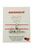 Kalp Arkadaşlık İp Bileklik 2 Adet thumbnail 1
