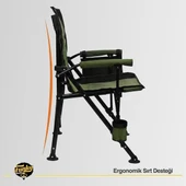 FUNKY CHAIRS River Side Katlanabilir Kamp Sandalyesi – Yeşil thumbnail 3