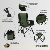 FUNKY CHAIRS River Side Katlanabilir Kamp Sandalyesi – Yeşil thumbnail 5