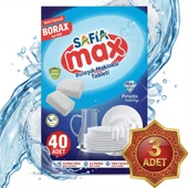 Safia Max Bulaşık Makina Tableti 3x40lı thumbnail 4
