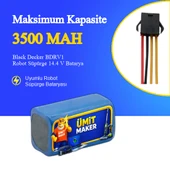 Black Decker BDRV1 Robot Süpürge 3500 mAh Batarya thumbnail 1