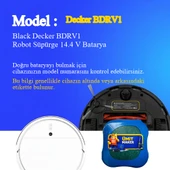Black Decker BDRV1 Robot Süpürge 3500 mAh Batarya thumbnail 2