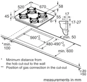 Bosch POP7C2P31O Ankastre Ocak thumbnail 6