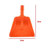 Tuna Plastik Faraş Kürek Turuncu 24 cm thumbnail 2
