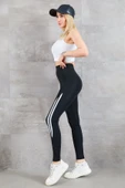 Kadın Şeritli Tayt thumbnail 4
