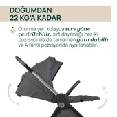 Bellagio Bebek Arabası Black Satin thumbnail 3