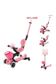 360 Scooter (Işıklı) Koyu Pastel Pembe thumbnail 4