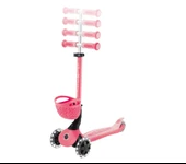 360 Scooter (Işıklı) Koyu Pastel Pembe thumbnail 5