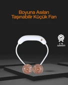 5 Kanatlı Sessiz Mini Fan 3 Vitesli Katlanabilir Asılabilir thumbnail 1