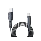 Dc01 Süper Hızlı Micro Usb Kablo 1m 2.4a - Siyah thumbnail 1