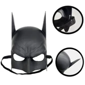 Siyah Çocuk Batman Maskesi Lastikli thumbnail 1