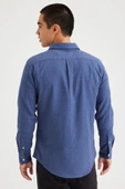 Original Slim Fit Gömlek Blue Blue M thumbnail 2