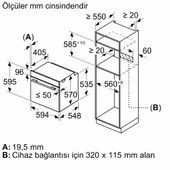 Profilo FXMA455C A Enerji Sınıfı 13 Programlı Ankastre Fırın thumbnail 10