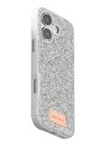 Onegif Apple iPhone 17 Bright Simli Kapak - Beyaz thumbnail 3
