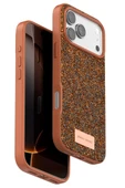 Onegif Apple iPhone 17 Pro Max Bright Simli Kapak - Turuncu thumbnail 1