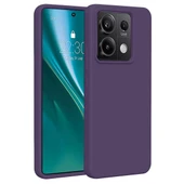 Newface Xiaomi Redmi Note 13 Pro 4G Kılıf First Silikon - Mor thumbnail 3