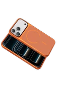 Joko Apple iPhone 17 Pro Max Rush Magsafe Kapak - Turuncu thumbnail 3