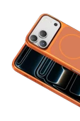 Joko Apple iPhone 17 Pro Max Rush Magsafe Kapak - Turuncu thumbnail 2