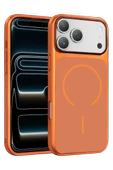 Joko Apple iPhone 17 Pro Max Rush Magsafe Kapak - Turuncu thumbnail 1