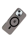 Joko Apple iPhone 14 PC Blank Magsafe Kapak - Siyah thumbnail 2
