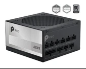 MSI PRO A850PL PCIE5 850W 80+ PLATINUM PSU thumbnail 1