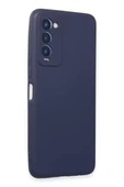 Newface Tecno Camon 18 Kılıf First Silikon - Lacivert thumbnail 2