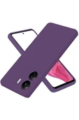 Newface Xiaomi Redmi 13C Kılıf First Silikon - Mor thumbnail 1