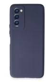 Newface Tecno Camon 18 Kılıf First Silikon - Lacivert thumbnail 1