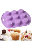 Silikon Muffin Kalıbı 15 Bölmeli thumbnail 2