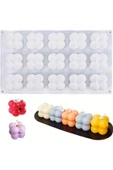 Bubble Mum Silikon Kalıbı 3d Mini Çoklu Bubble Kalıbı Bakeware 15’li thumbnail 2