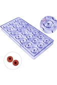 Polikarbon Çikolata Kalıbı Mini Donut Çikolata Kalıbı thumbnail 1