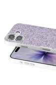 Onegif Apple iPhone 17 Bright Simli Kapak - Lila thumbnail 2