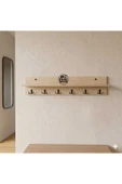 EMRMOBILYA 105 cm 6 Kancalı Duvara Monte Askılık thumbnail 1