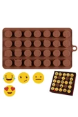 Smile Silikon Çikolata Kalıbı Emojiler thumbnail 1