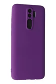 Newface Xiaomi Redmi Note 8 Pro Kılıf First Silikon - Mor thumbnail 2
