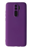 Newface Xiaomi Redmi Note 8 Pro Kılıf First Silikon - Mor thumbnail 1