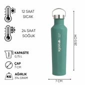 Çelik Mug Termos - Igloo - Pentagon - 750ml - Yeşil - 205792 thumbnail 6
