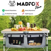 Katlanabilir Ahşap Kamp Masası - Madfox Nova - 547280 thumbnail 8
