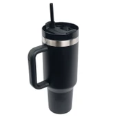 Çelik Mug Termos - Igloo - Stadler - 1.2 lt - Siyah - 205787 thumbnail 2