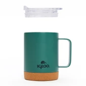 Çelik Mug Termos - Igloo - Cork - 350ml - Yeşil - 205696 thumbnail 5