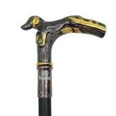 Köpek Başlı Baston - Sterling - 88 cm - 53002 thumbnail 2