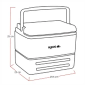 Buzluk - Igloo - EliteCore - 8.2 lt - Mavi - 300724 thumbnail 2