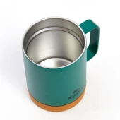 Çelik Mug Termos - Igloo - Cork - 350ml - Yeşil - 205696 thumbnail 4
