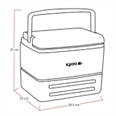 Buzluk - Igloo - EliteCore - 8.2 lt - Yeşil - 300724 thumbnail 2