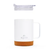 Çelik Mug Termos - Igloo - Cork - 350ml - Beyaz - 205696 thumbnail 5